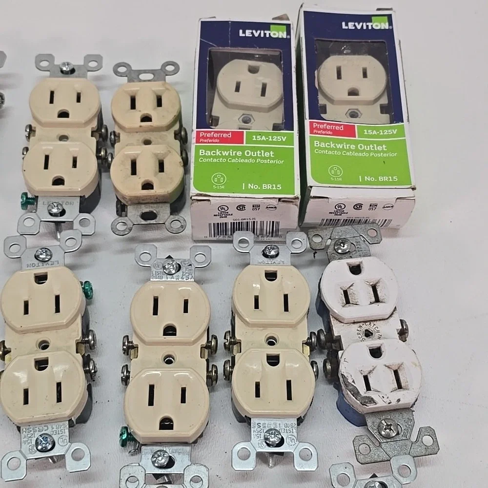 Assorted Lot Of Switches And Outlets